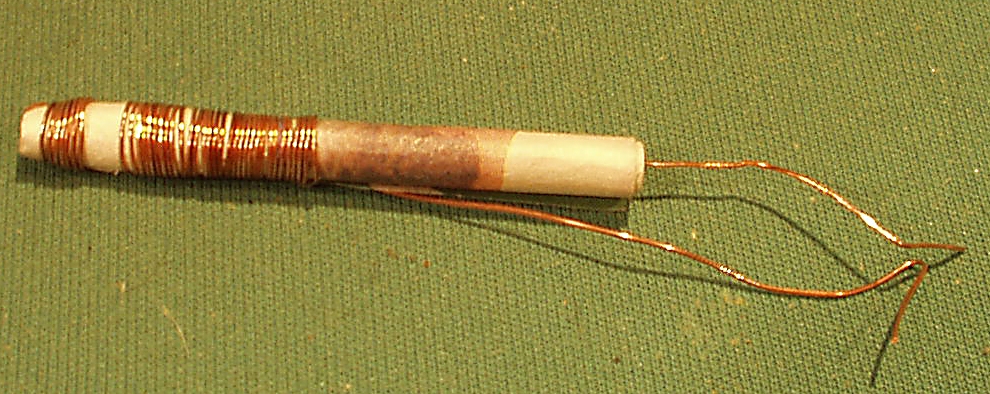 Obr. 12. Improvizovaný konektor o průměru 63 mm