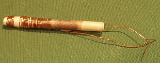 Obr. 12. Improvizovaný konektor o průměru 63 mm