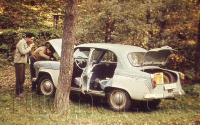 Moskvič 407 - rok 1960 - první automobil